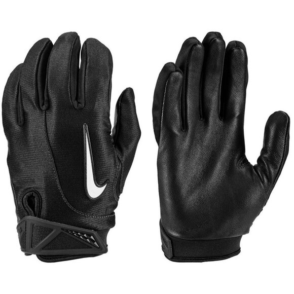 Nike Adult Black Sideline Football Gloves Sheepskin Leather Men's XXL (2XL) NWOT - Picture 6 of 6